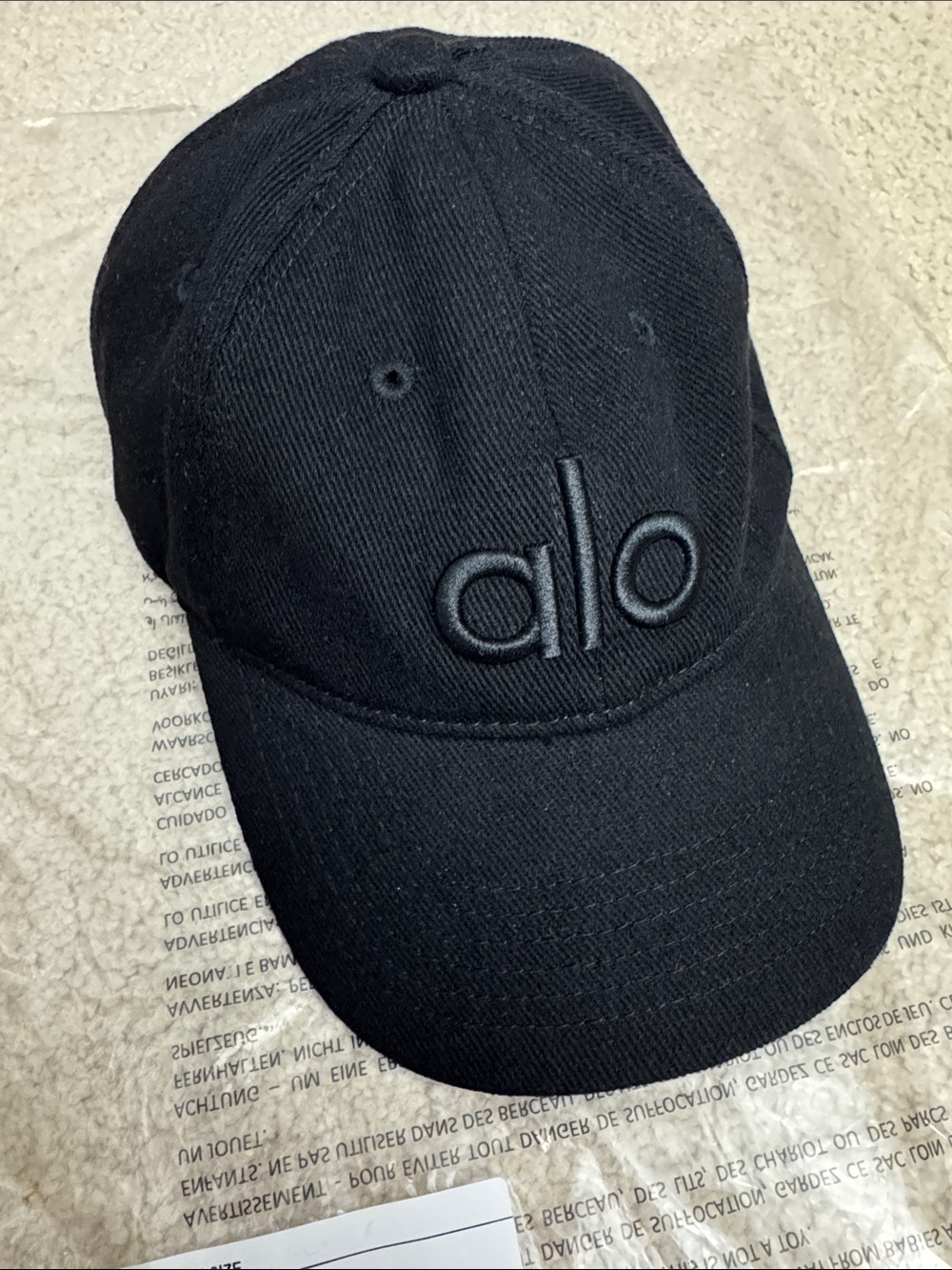 ALO Yoga Off duty Cap Black